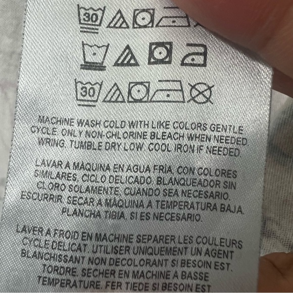 Guess Men's White Graffiti All Over Print Streetwear Skater Cotton Shirt Size S - Picture 11 of 12